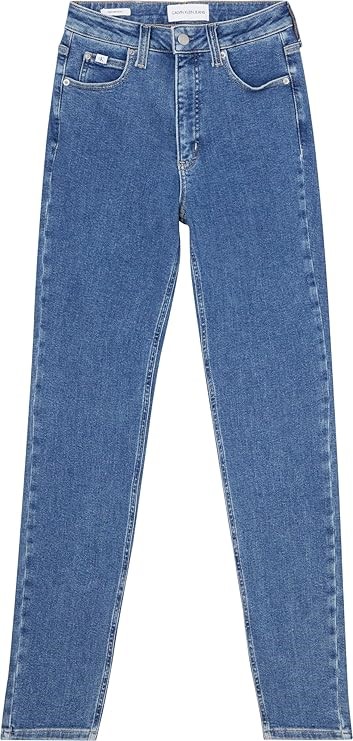 CALVIN KLEIN Women's High Rise Skinny Jean, Size 32x30, Forever Stretch, De