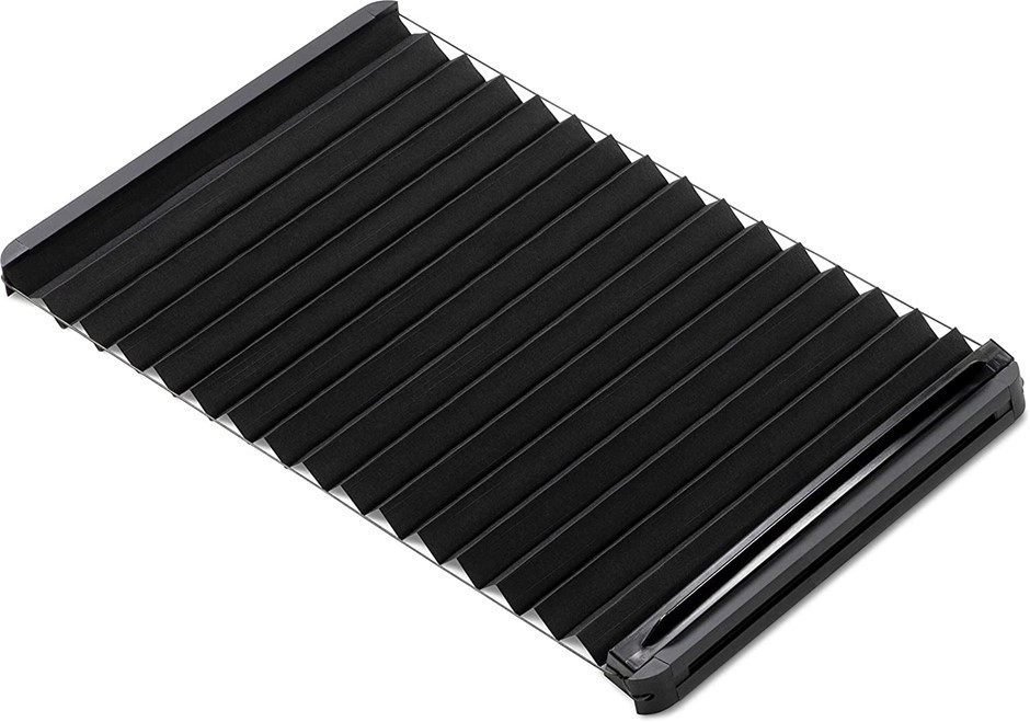 2 x THIN SHADE Ready for Prepped Lippert™ Entry Doors, Black.