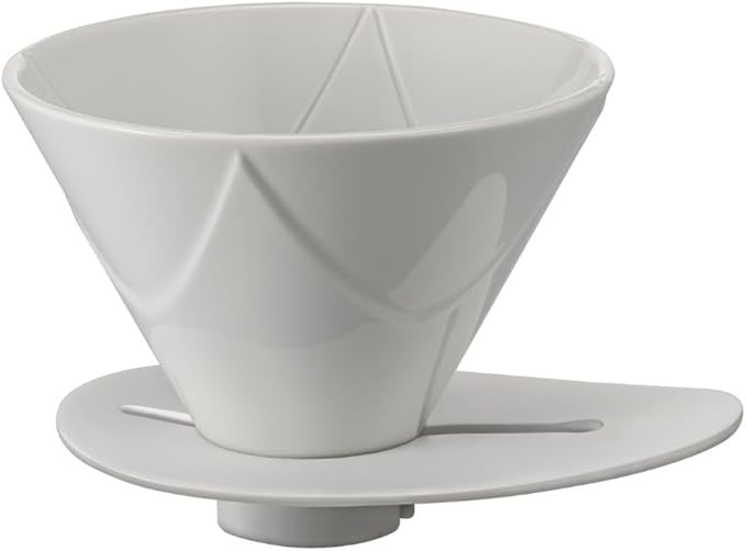 2 x HARIO V60 "Mugen" Ceramic Coffee Dripper, Size 02, White. RRP: $63. Bu