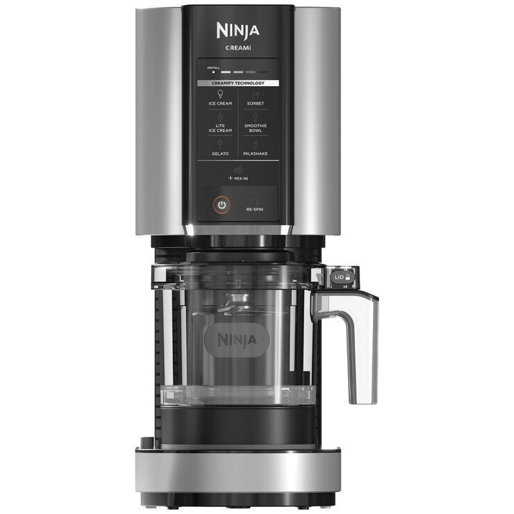 NINJA CREAMi Ice Cream Maker, Model NC300. NB: damaged box.