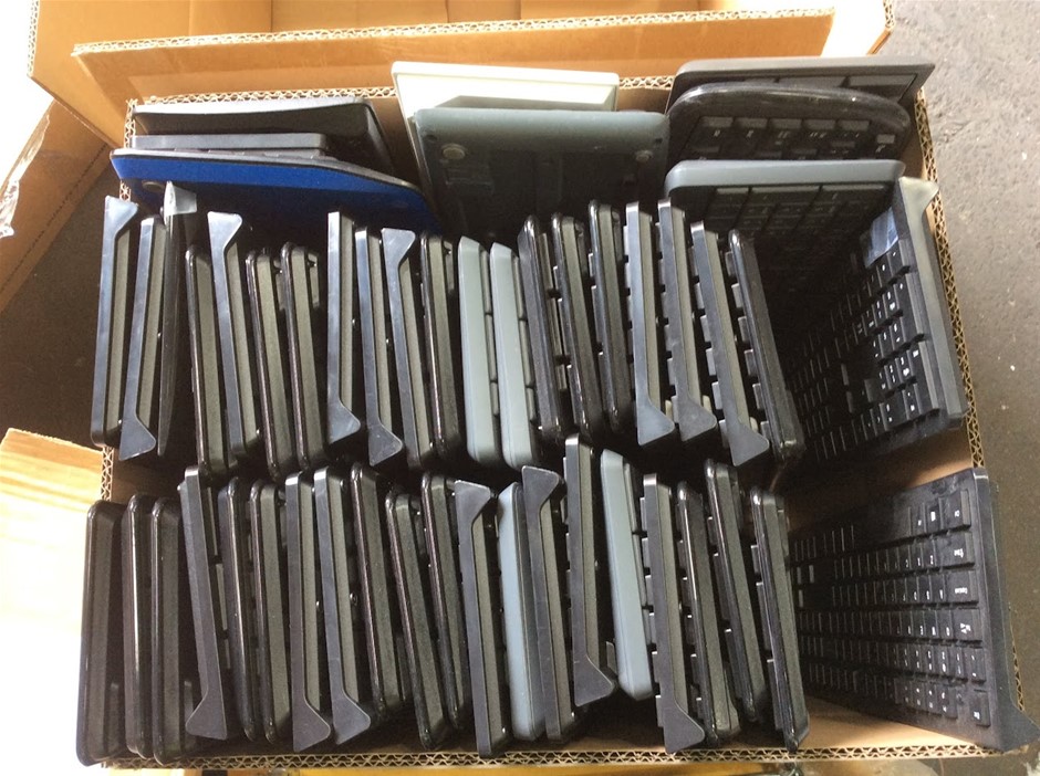 Logitech/DELL/HP/Keji Computer Keyboards (Lot of 50)