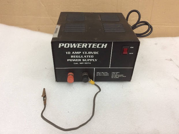 Powertech MP-3074 10 AMP 13.8VDC Regulated Power Supply