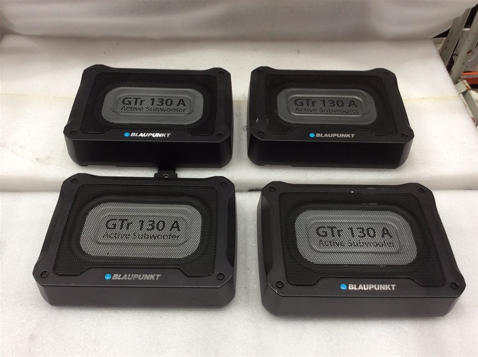 Blaupunkt GTr 130 A Active Subwoofer (Lot of 4)
