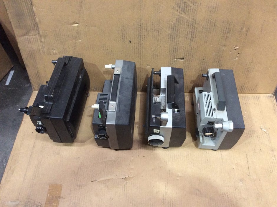 Eumig Mark 501 +Hanimex 808D+Copal Sekonic CP50+Titan Supermatic (Lot of 4)