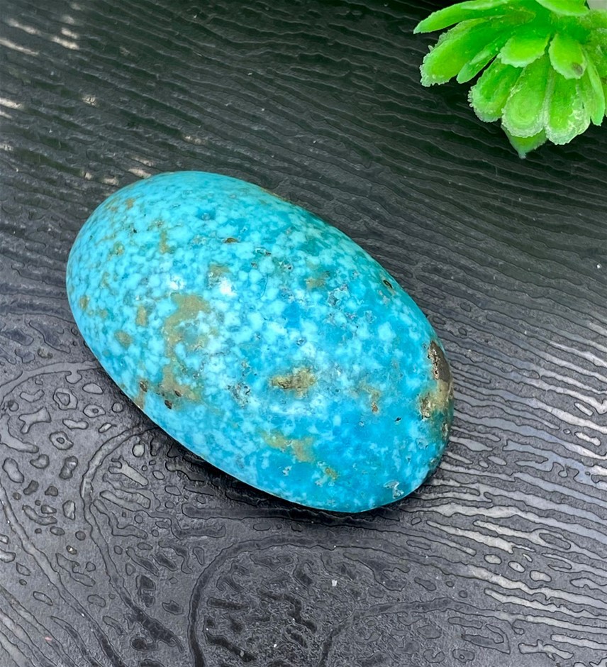 28.75 CT Quality Natural Pyrite Turquoise