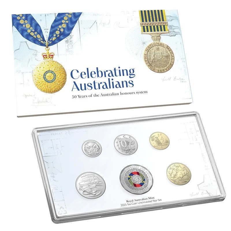 2025 Australia Mint Set - AU Honours System