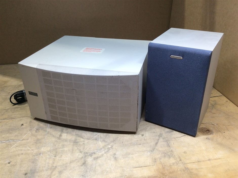 Altec Lansing ACS48 Computer Speaker System + Creative MMS112 Computer Spea