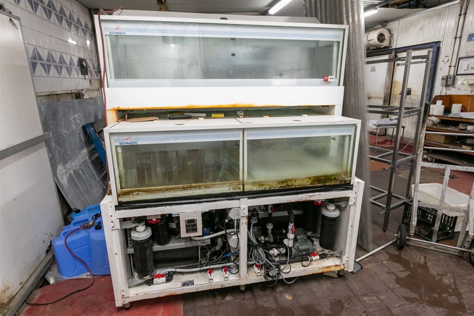 Aust Marine Live Seafood Storage Tanks