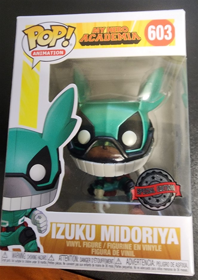 Funko Pop 603 Izuku Midoriya My Hero Academia