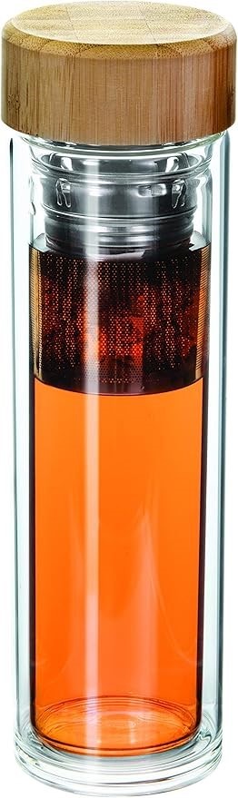 AVANTI Tea Infuser Travel Bottle, 450 ml Capacity.