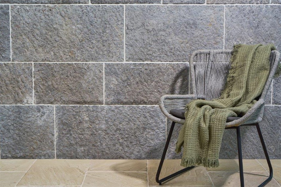 Crate of Blue Limestone Corners 300 + 400mm Heights - 36.4 linear metres