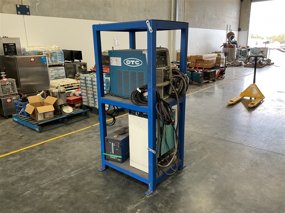 <p>Shelves With Welders</p>