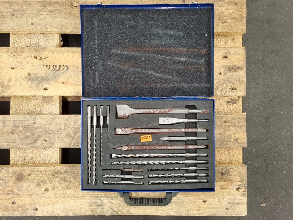 17pc SDS Drill bit & Chisel Sets  (Complete and Unused) x 1 units