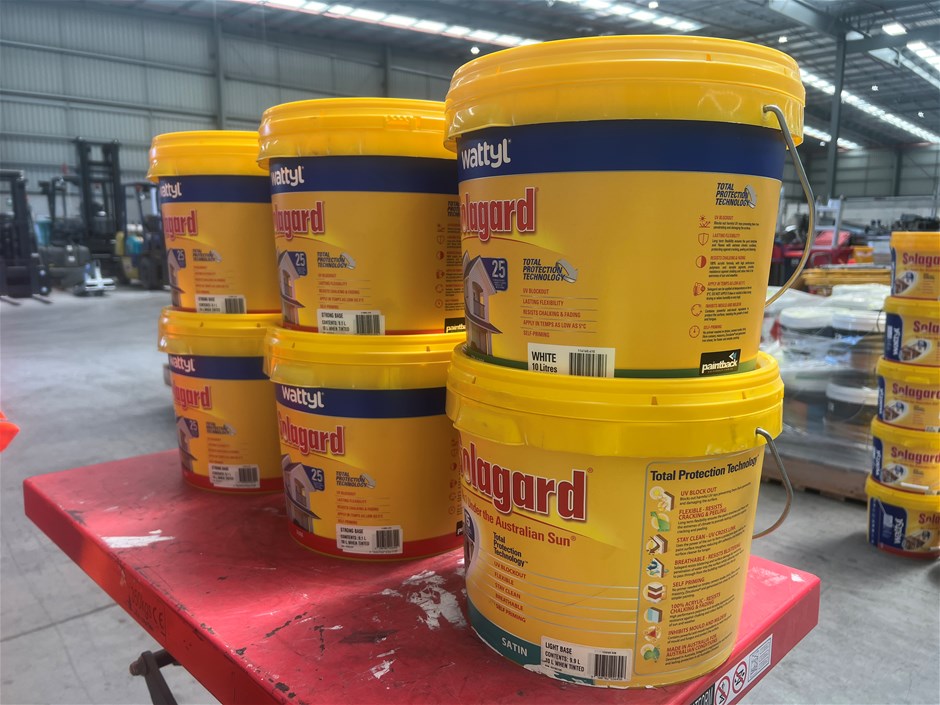 Assorted 10Lt Tins of Paint