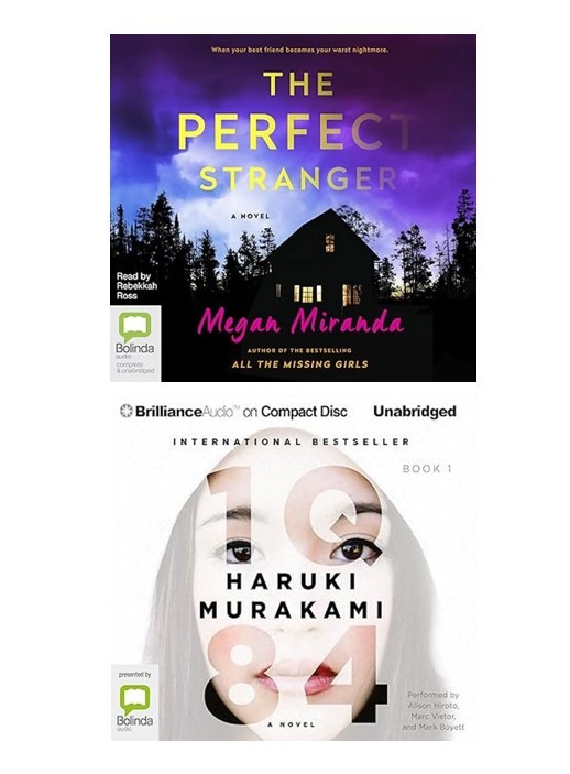 AUDIO BOOK CD BUNDLE Consists of: 1 x HARUKI MURAKAMI 1Q84 - Book 1 Audio C