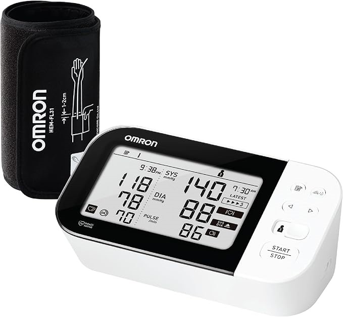 OMRON HEM7361T Elite+ Blood Pressure Monitor with AFIB Detection – Bluetoot