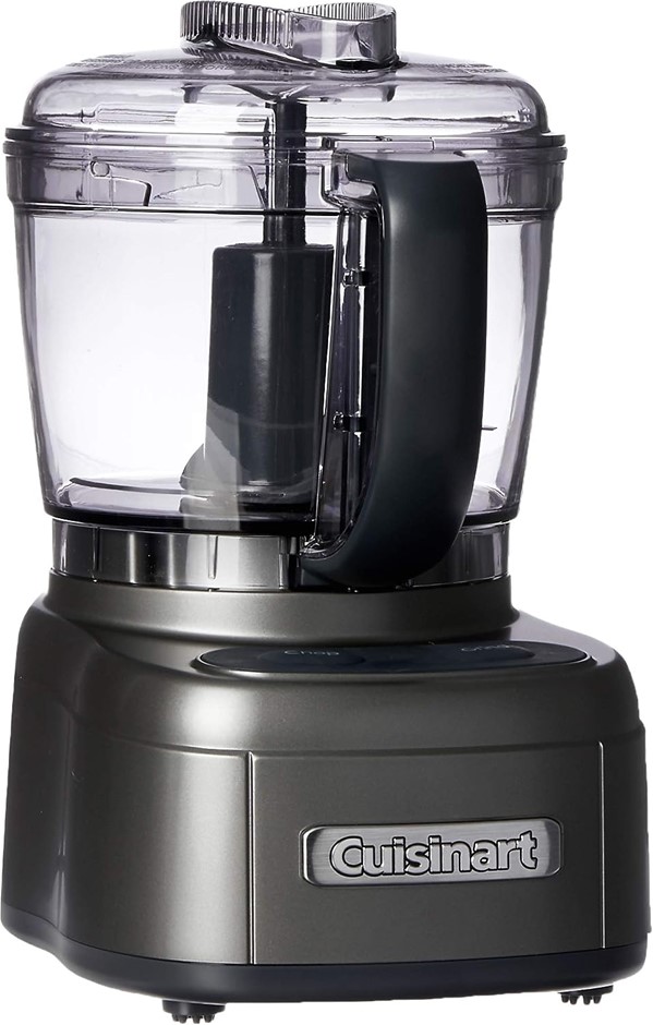 CUISINART ECH-4GMA Mini Prep Processor, Gun Metal Grey.
