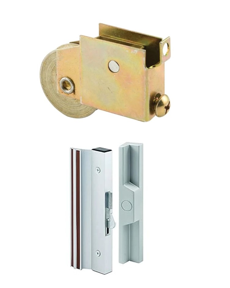 PRIME-LINE BUNDLE: D 1531 Sliding Door Roller Assembly with 1-1/2-Inch Stee