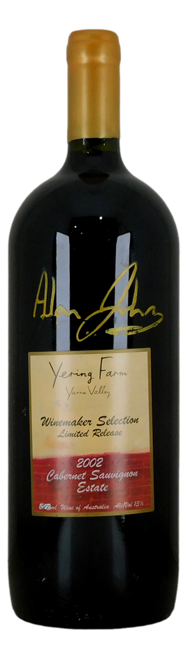 Yering Farm Cabernet Sauvignon 2002  (1x 1.5mL)