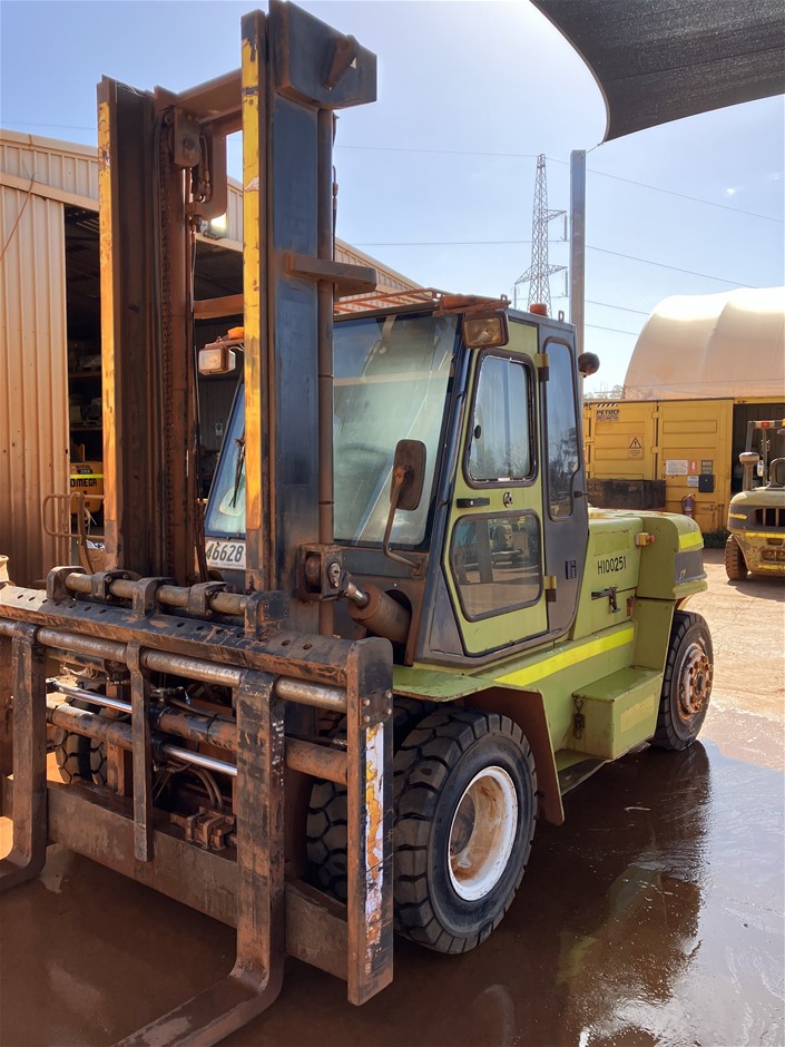 2014 CLARK C80D Forklift - 8.0t - 4.3m - Diesel - Tom Price