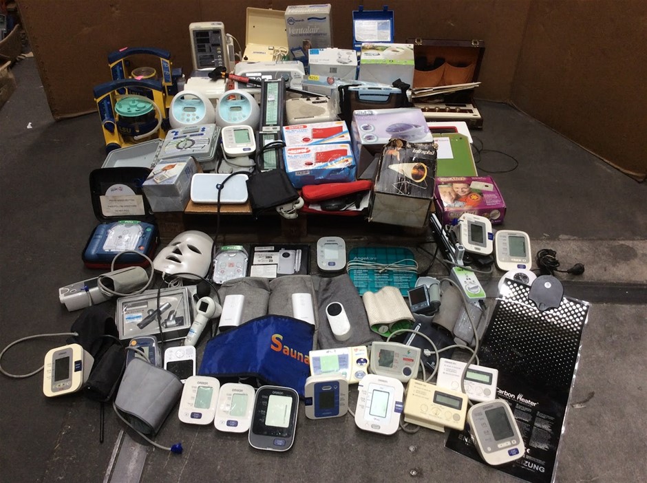Mixed Medical Devices, Blood Pressure Monitors, Health Monitoring Equipment
