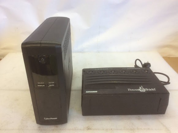 CyberPower VP1200ELCD&Powershield Safeguard 750VA UPS (Lot of 2)
