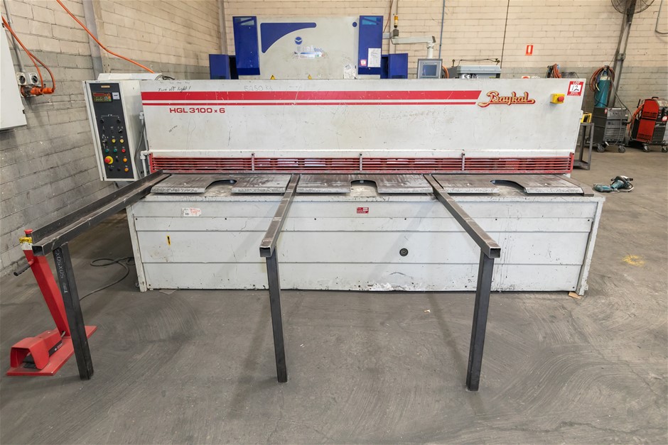 2004 Baykal HGL/3100X6 Hydraulic Guillotine