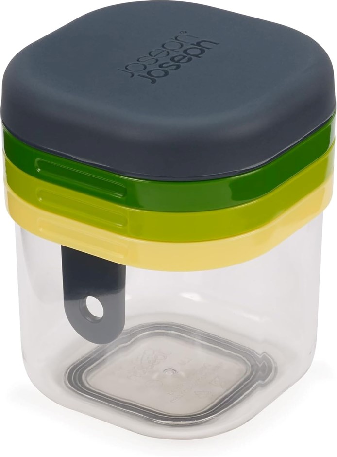 JOSEPH JOSEPH Multi-Prep Mini, 3-in-1 Compact Space Saving Vegetable Choppe