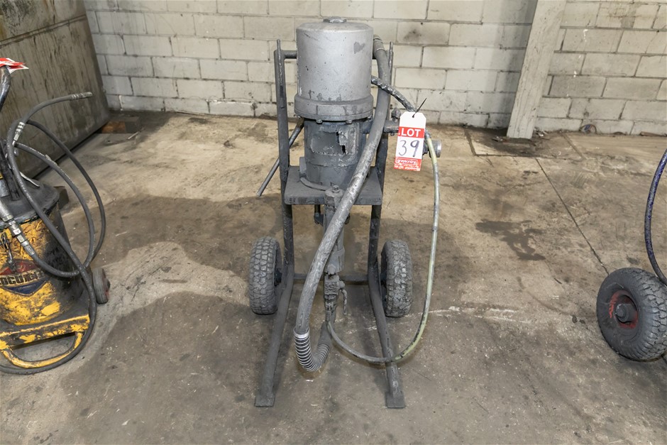 Atomex Pneumatic Airless Painting Unit Mobile