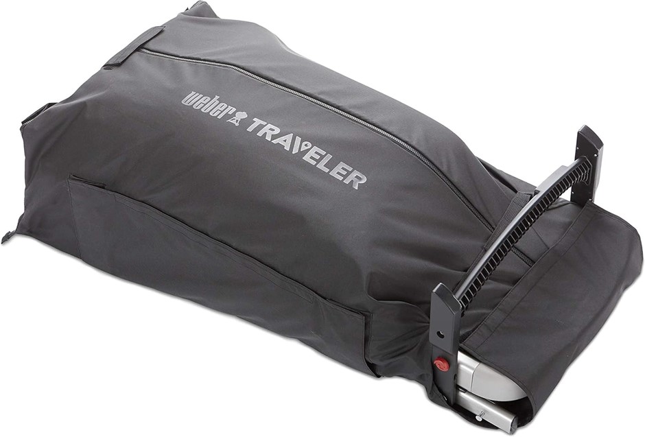 WEBER Traveler Cargo Protector Grill Cover, Heavy Duty and Water-Resistant.