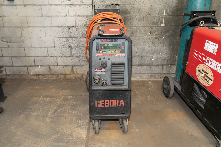 Cebora MIG2740/T Mig Welder Mobile