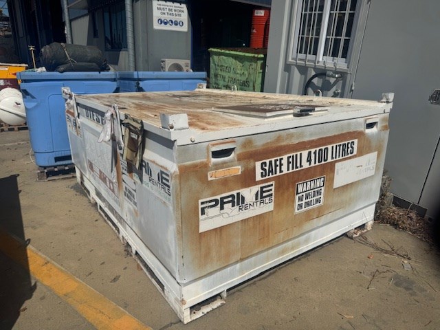 1X 4100L Diesel Fuel Tank;