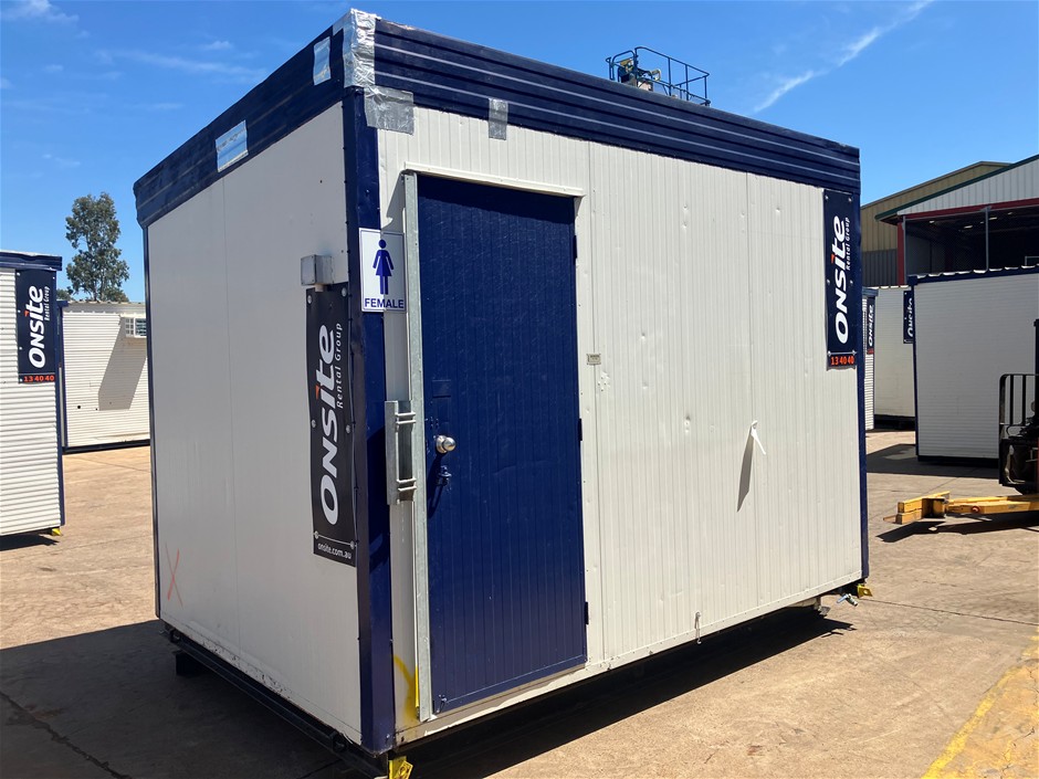Portable Toilet Block - 3.6m x 2.4m - Male - Glendenning