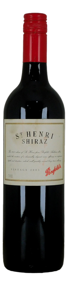 Penfolds St Henri Shiraz 2005 (1x 750mL), SA. Screwcap