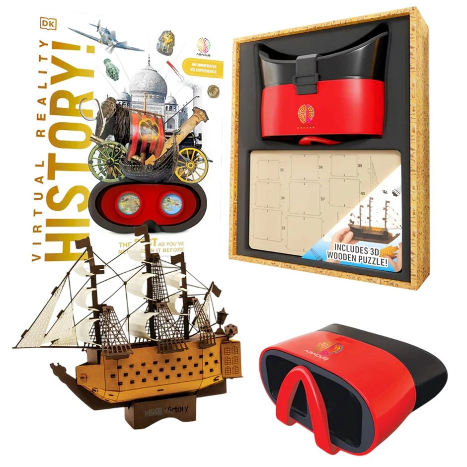 ABACUS Virtual Reality Gift Box History. NB: Damaged packaging, condition u