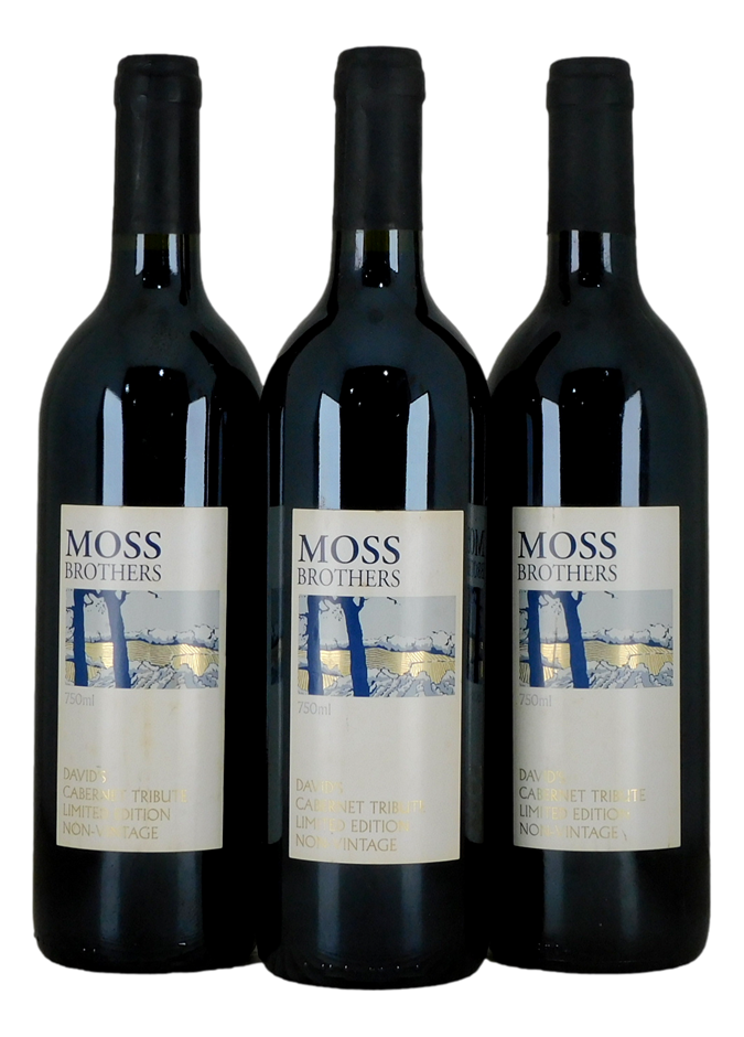Moss Brothers David’s Cabernet Tribute NV (3x 750mL), WA.