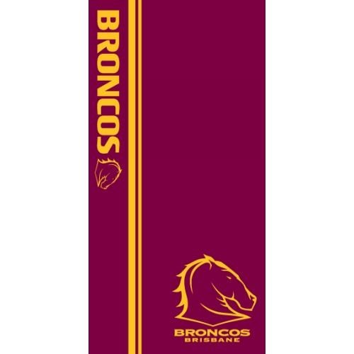 Brisbane Broncos NRL Beach Towel