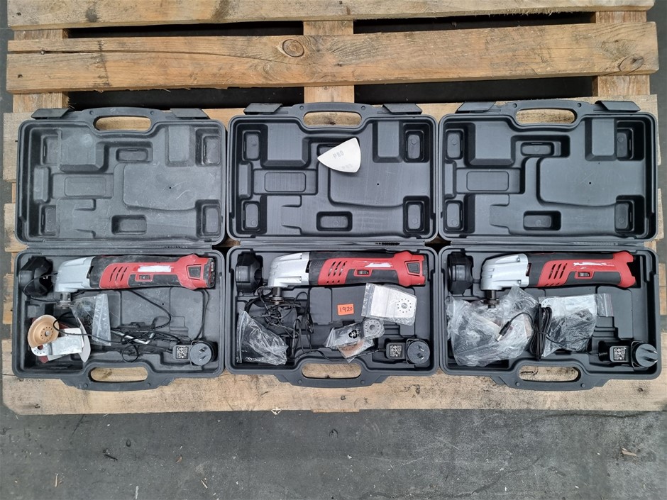10.8V Lithium Ion Cordless Multifunction Tool x 3 units