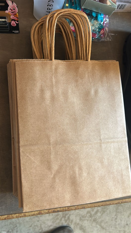 20x Brown Paper Bags