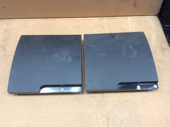 Sony PlayStation 3 CECH-2502A&CECH-2002A Consoles (Lot of 2)