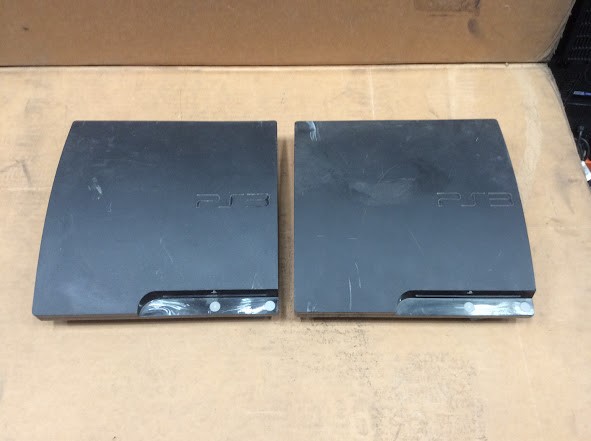 Sony PlayStation 3 CECH-2002A&CECH-2102A Consoles (Lot of 2)