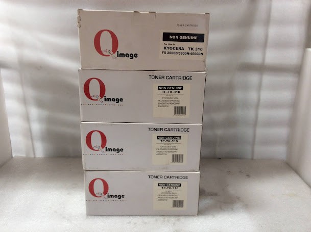 Q-image TC-TK-310&TK 310 Toner Cartridge New (Lot of 4)