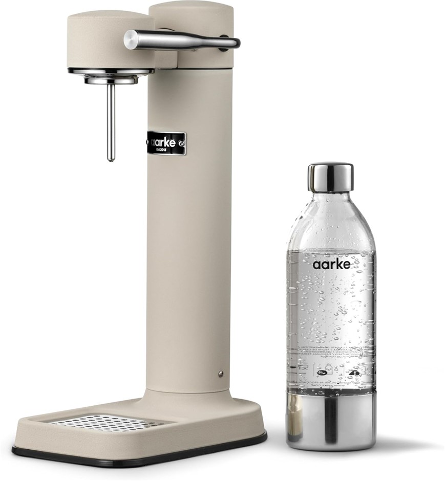 AARKE Carbonator 3 Sparkling Water Maker, Special Edition, Sand