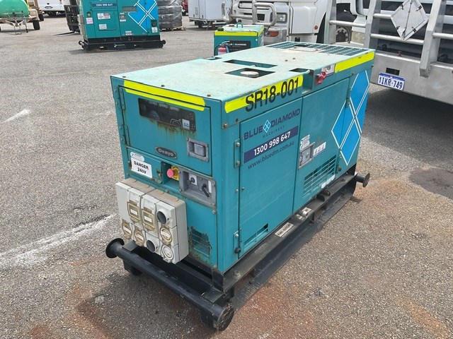 <p>Denyo DCA-18ESK-DA Generator</p>