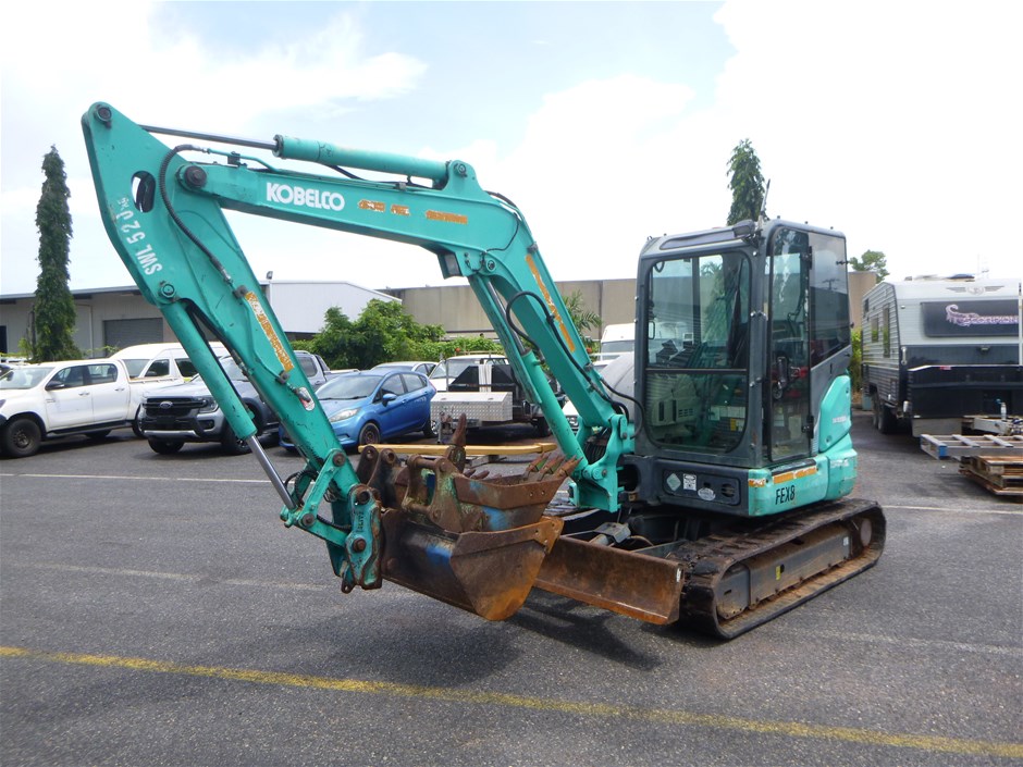 2012 Kobelco SK55SRX-6 Hydraulic Excavator