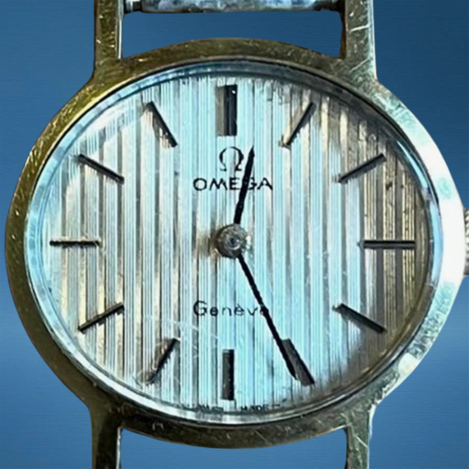 Omega Geneve 511.0412 23mm Rare Vintage Manual Winding Cal 625 BxO and COA