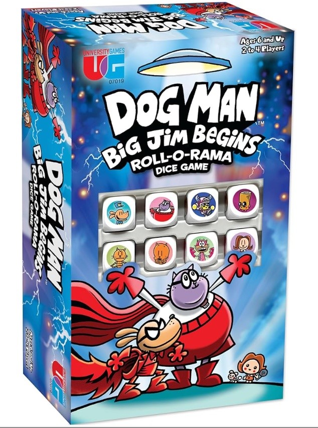 Dog Man Big Jim Begins Roll-O-Rama Dice Game – Fast-Paced Dice Rolling Game