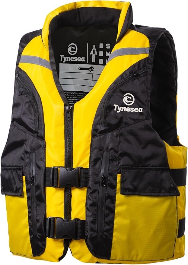 TYNESEA Life Jacket for Adult Fishing Kayak Life Vest PFD, size L