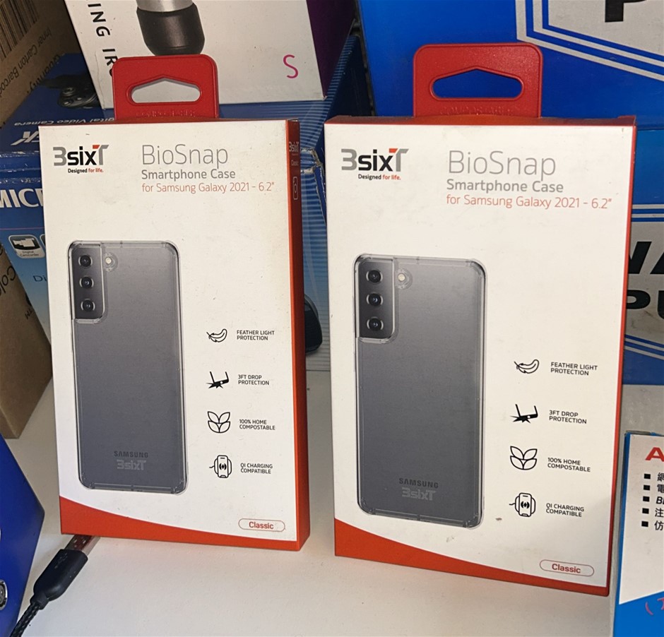 2x 3SIXT Samsung Galaxy 2021-6.2" Phone Cases