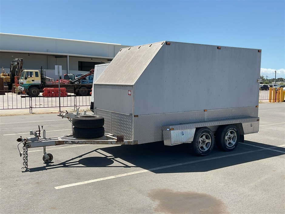 2014 Home Built Dual Axle Enclosed Trailer